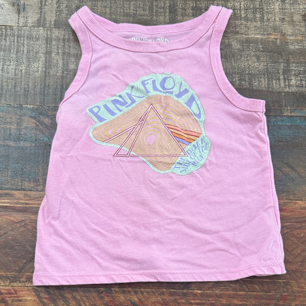 Pink Floyd Kids Tank Top - Light Pink